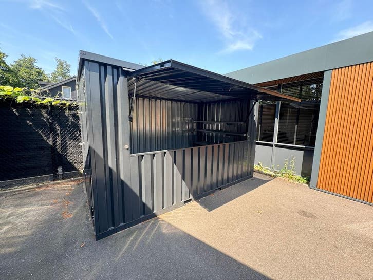 Showroom model barcontainer nu te koop! OP = OP, Tuin en Terras, Overige Tuin en Terras, Nieuw