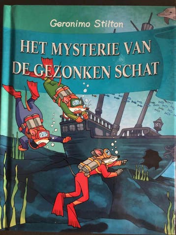 Geronimo Stilton - Het mysterie van de gezonken schat, Boeken, Verzenden, Gelezen, Geronimo Stilton