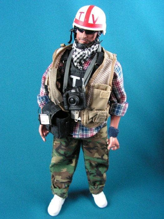 Chronicle Collectibles - Action figure 1/6 War Journalist, Kinderen en Baby's, Speelgoed | Overig