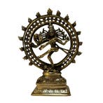 Beeld Shiva Nataraj Dubbele Ring - Messing, Ophalen of Verzenden, Nieuw
