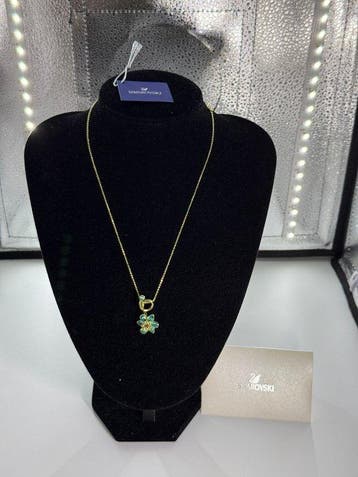 Swarovski - Métal, cristal - Collier - Pendentif Idyllia, Antiquités & Art