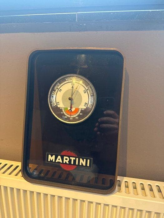 Martini Admiral fitzroy barometer - Glas, Antiek en Kunst, Antiek | Wandborden en Tegels