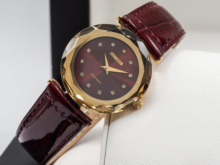 Jowissa - Faceted Sapphire Crystal - Zonder minimumprijs -, Handtassen en Accessoires, Horloges | Heren