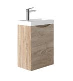 SALE - Mela 40 - Licht eiken - Toiletmeubel -, Doe-het-zelf en Bouw, Ophalen of Verzenden, Nieuw