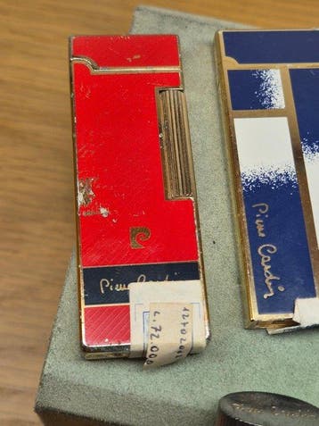 Sans prix de réserve - Briquet de poche - Plaqué or, Émail,, Nieuw