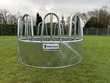 Zware ronde hooiruif Ø 1.70 of 2.30 mtr. € 599,- / € 799,-!, Weidegang, 4 paarden of pony's of meer