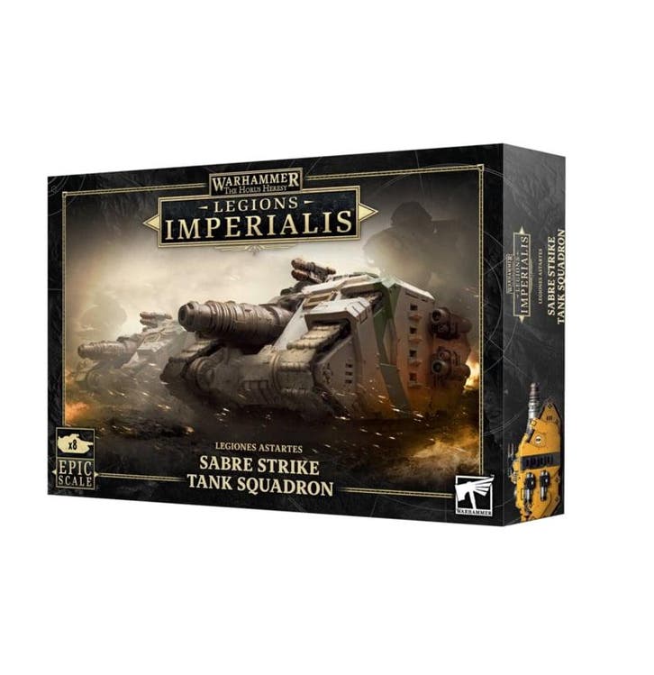 Legions Imperialis Sabre Strike Tank Squadron (Warhammer, Hobby & Loisirs créatifs, Wargaming, Enlèvement ou Envoi