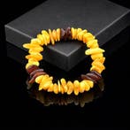 Ambre - Baltic Amber Bracelet – Polished Chip Beads – Soft, Verzamelen, Nieuw