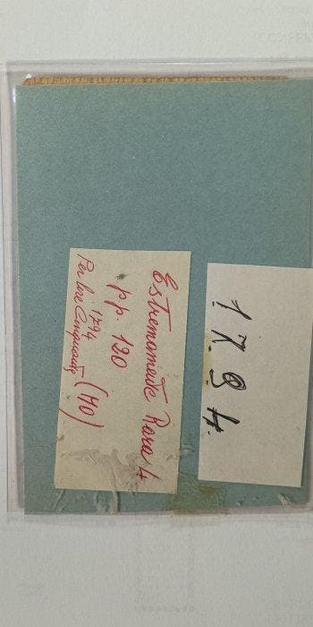 Italië. 1 - 50 lire Lire 01/06/1794 - Gavello 19 (Zonder, Postzegels en Munten, Bankbiljetten | Europa | Niet-Eurobiljetten