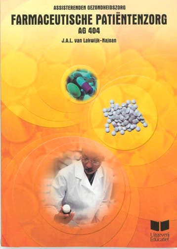 Farmaceutisch patiëntenzorg / Assisterenden gezondheidszorg, Verzenden, J.A.L. van Lakwijk-Najoan