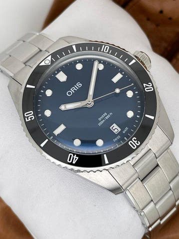 Oris - Divers Date Automatic - Sans prix de réserve - 01 733, Bijoux, Sacs & Beauté, Montres | Hommes