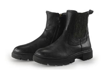 Keq Enkellaarzen Meisjes in maat 33 Zwart, Verzenden, Schoenen