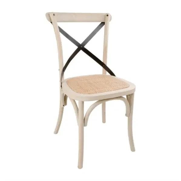 Stoelen | Rotan/Hout | Ecru | Indoor | 2 Stuks |, Zakelijke goederen, Horeca | Keukenapparatuur, Nieuw in verpakking, Verzenden