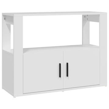 Dressoir Wit 80cm - 54% korting - Retour Deal!, Huis en Inrichting, Kasten | Dressoirs, Met plank(en), Gebruikt, Verzenden, 50 tot 100 cm