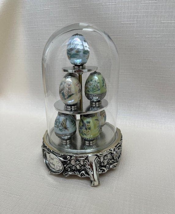 Fabergé ei - Opal Garden, Huis van Fabergé - Porselein - Ei, Antiquités & Art, Curiosités & Brocante