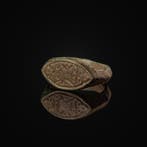 Laat-Romeins / Vroeg-Byzantijns Brons Versierde Boze-Oog, Antiek en Kunst