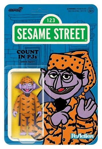 Sesame Street ReAction Action Figure Wave 06 Count Von Count, Collections, Ophalen of Verzenden