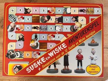 Bordspel - Suske en Wiske Avonturenspel - Plastic