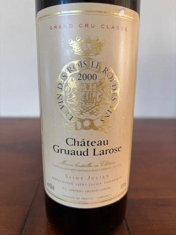 2000 Château Gruaud Larose - Saint-Julien 2ème Grand Cru, Verzamelen, Nieuw