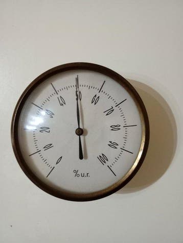 Weerstation (2) - Messing - Vochtigheid en temperatuur