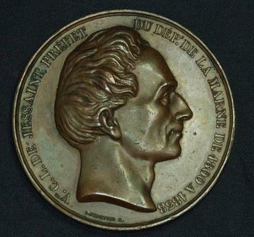 Frankrijk. Medal 1838/1871 (2 medals) (Zonder minimumprijs)