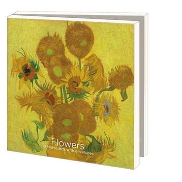 Kaartenmapje met env, vierkant: Flowers, Van Gogh Museum, Diversen, Wenskaarten, Ophalen of Verzenden, Nieuw