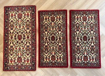 3 pièces - Vintage Tabriz - sans prix de réserve - Tapis -