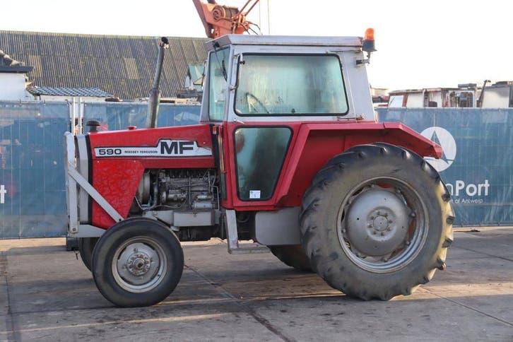 Veiling: Tractor Massey Ferguson MF590 Diesel 55kW (Marge), Zakelijke goederen, Landbouw | Tractoren, Ophalen