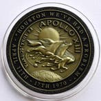 Apollo 13 medaille (zeldzame versie, slechts 2500 gemaakt), Antiek en Kunst