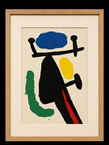 Joan Miro (1893-1983) - El tapis de tarragona