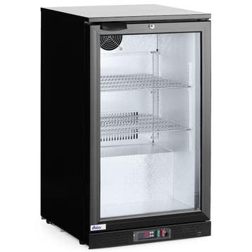 Barkoelkast | 103L | Zwart | +2°C/+10°C | Statisch +, Verzenden, Nieuw in verpakking