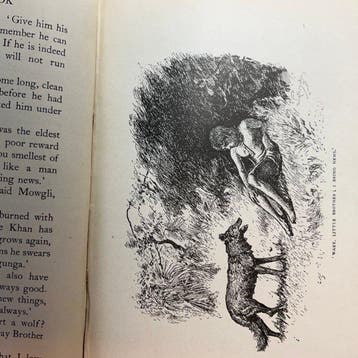 Rudyard Kipling - Five Rudyard Kipling books (incl. Jungle