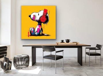 ERIC BRUMETTE - DJ SNOOPY SAVED MY LIFE 5 - Toile L -