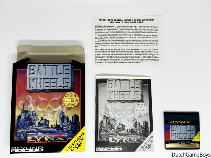 Atari Lynx - Battle Wheels, Consoles de jeu & Jeux vidéo, Consoles de jeu | Atari, Envoi