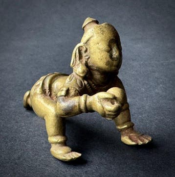 Religieuze en spirituele objecten - Antiek - Bala Krishna in