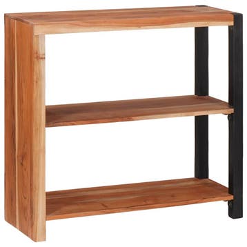 vidaXL Boekenplank Bruin 80 x 30 x 75 cm Massief Acacia Hout, Huis en Inrichting, Verzenden, Nieuw