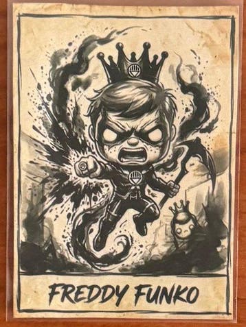 Funko - Funko Pop - Freddy Funko as Black Lantern – 2025