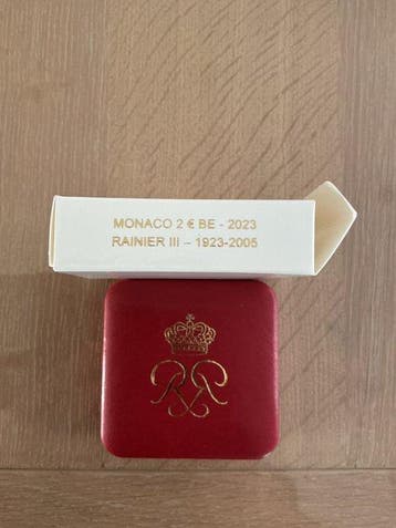 Monaco. 2 Euro 2023 Rainier III Proof