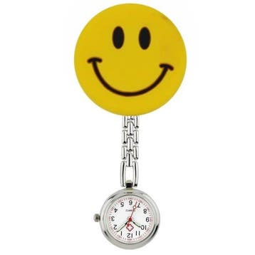 Fako - Verpleegstershorloge - 3D Ketting - Emoji Smile, Verzenden, Nieuw