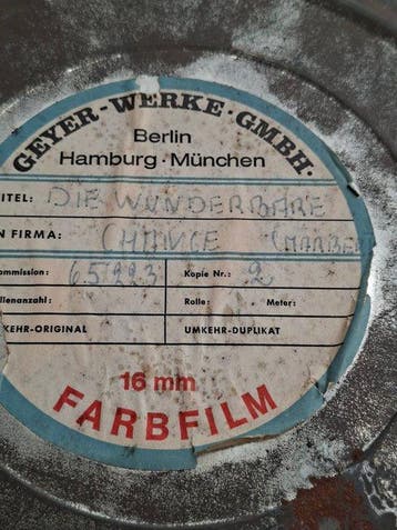 Geyer-Werke GmbH 65223/2 Film 16mm