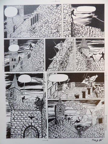 Graton, Jean - 1 Proefdruk - Michel Vaillant 12 - Les, Nieuw