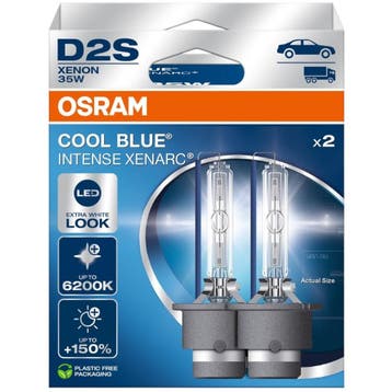 Osram D2S Cool Blue Intense Xenarc +150% NextGen Xenonlampen, Verzenden