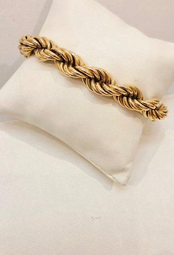Armband - 18 karaat Geel goud - Italië Jaren 80 Perfect, Nieuw