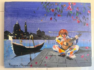 Romano Mussolini (1927-2006) - Maschera a Venezia