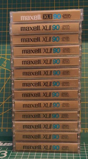 Maxell - XL II, XL II -S Gold Cassette audio vierge