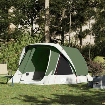vidaXL Tent 4-persoons waterdicht groen, Verzenden