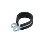 Leidingclips 25 mm - 10 stuks - P clip met rubber voering, Verzenden