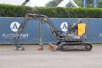 Veiling: Minigraver Volvo ECR25D Diesel 14.8kW 2022, Articles professionnels, Machines & Construction | Grues & Excavatrices, Ophalen