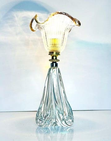 Tafellamp - Kristal, Glas