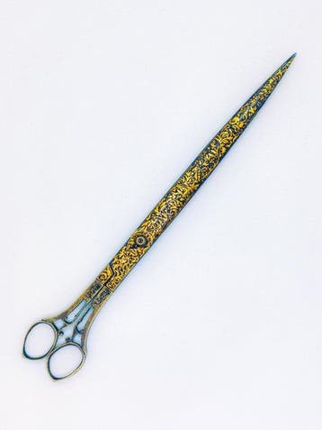 Ciseaux de calligraphe ottoman - Empire ottoman - Révolution